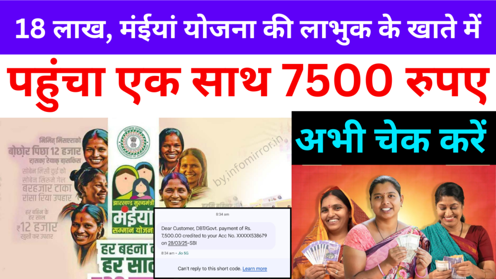 Maiya Samman Yojana Jharkhand
